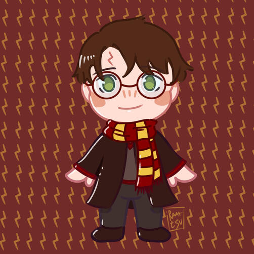 Mini Chibi em Pé